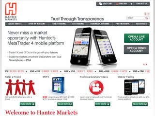 Hantec Markets reviews, ratings and information