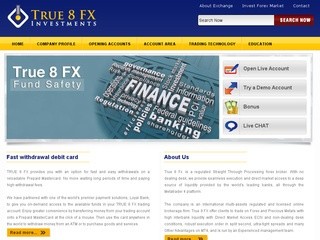 True 8 FX Investments reviews