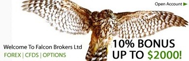 Falcon Brokers 10% Deposit Bonus
