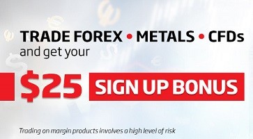 IronFX: $25 No Deposit Bonus