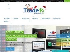 Trade12 Homepage